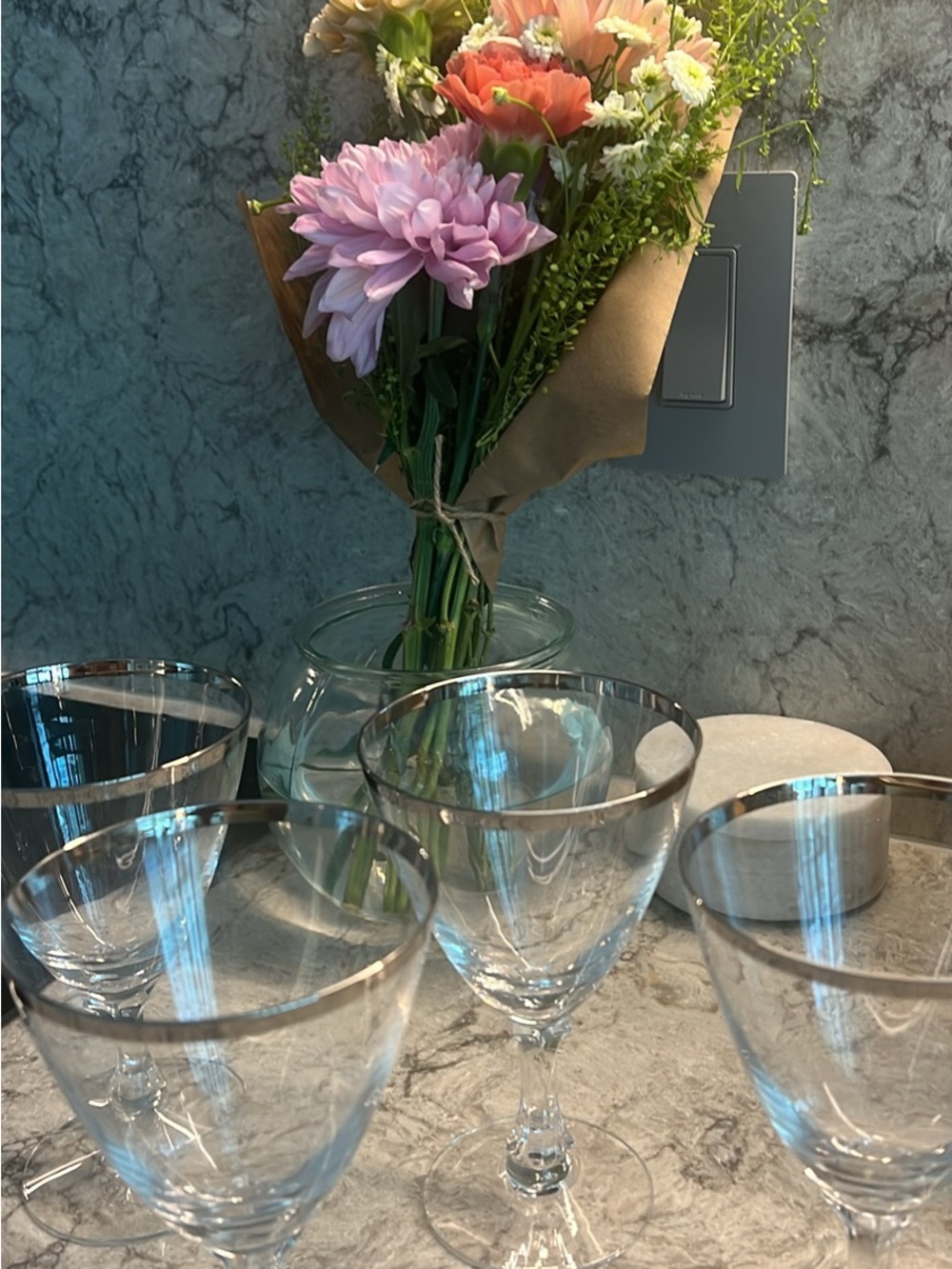 Set of 6- vintage glasses